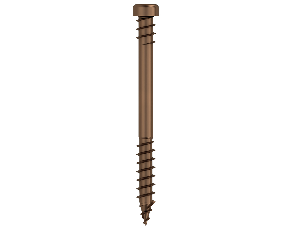 Terrassotec Zylinderkopf, Edelstahl A2 antik
