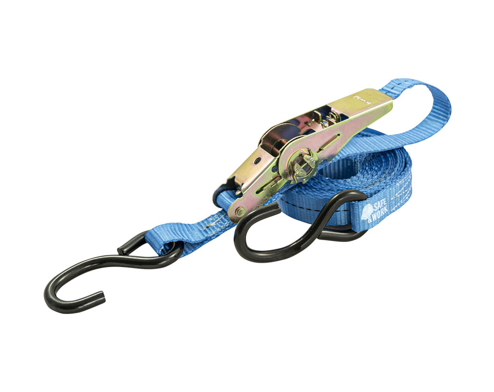 Lashing strap with S-hook