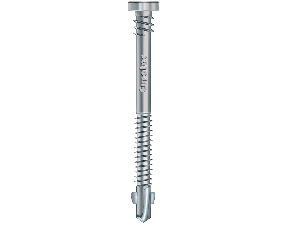 Wing-tipped profile drilling screw