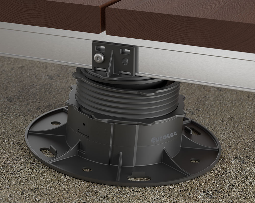 SL PRO adjustable pedestal L Eurotec