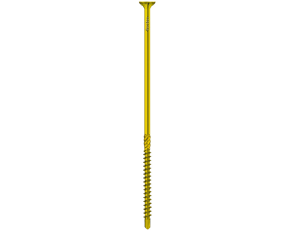 Hobotec-skrue, galvaniseret stål gul