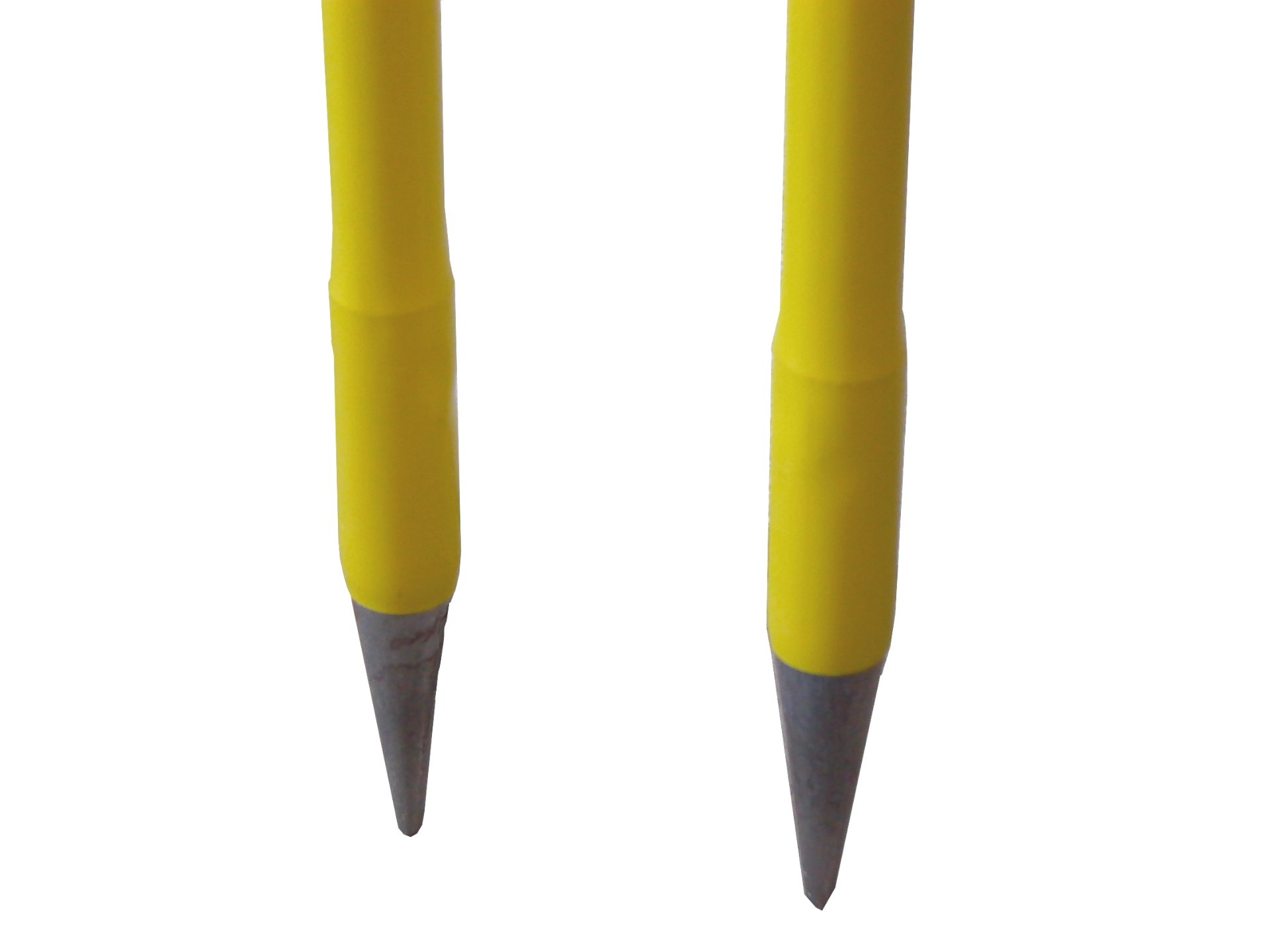 NESTLE Schneeleitstab aus Stahlrohr, 250 cm, gelb/schwarz (von Nr. 11305000)